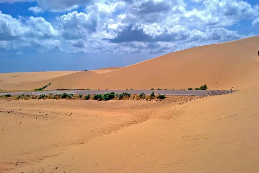Medanos Of Coro Desert in Venezuela